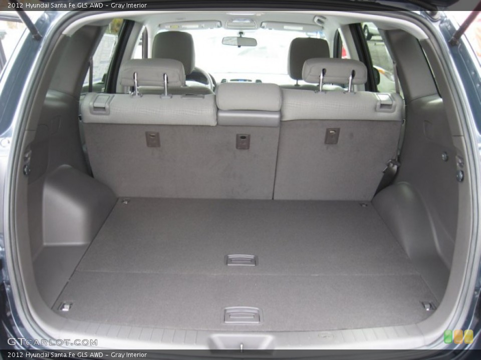 Gray Interior Trunk for the 2012 Hyundai Santa Fe GLS AWD #55777306
