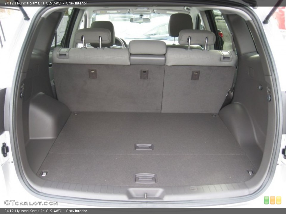 Gray Interior Trunk for the 2012 Hyundai Santa Fe GLS AWD #55777562