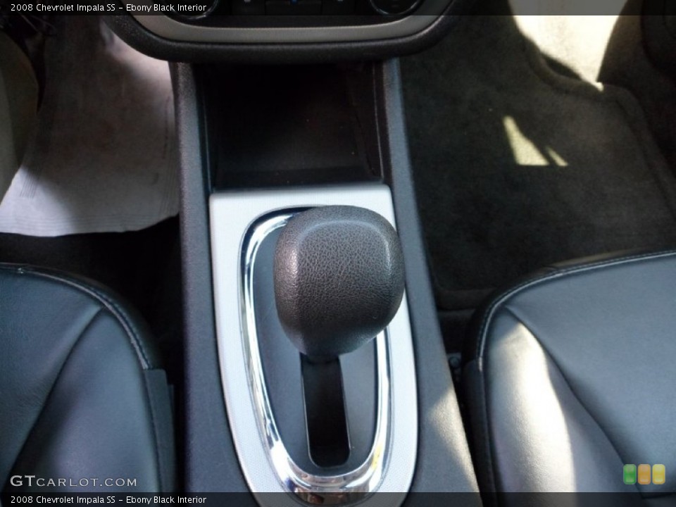Ebony Black Interior Transmission for the 2008 Chevrolet Impala SS #55778886