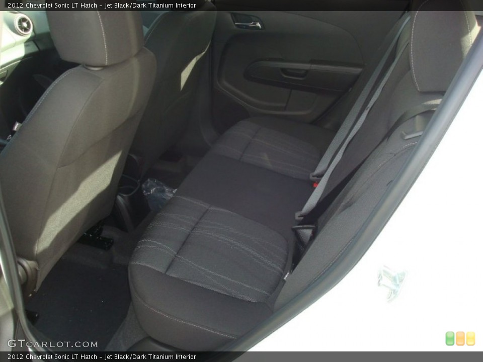 Jet Black/Dark Titanium Interior Photo for the 2012 Chevrolet Sonic LT Hatch #55780229