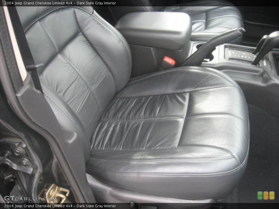 Dark Slate Gray Interior Photo for the 2004 Jeep Grand Cherokee Limited 4x4 #55780367