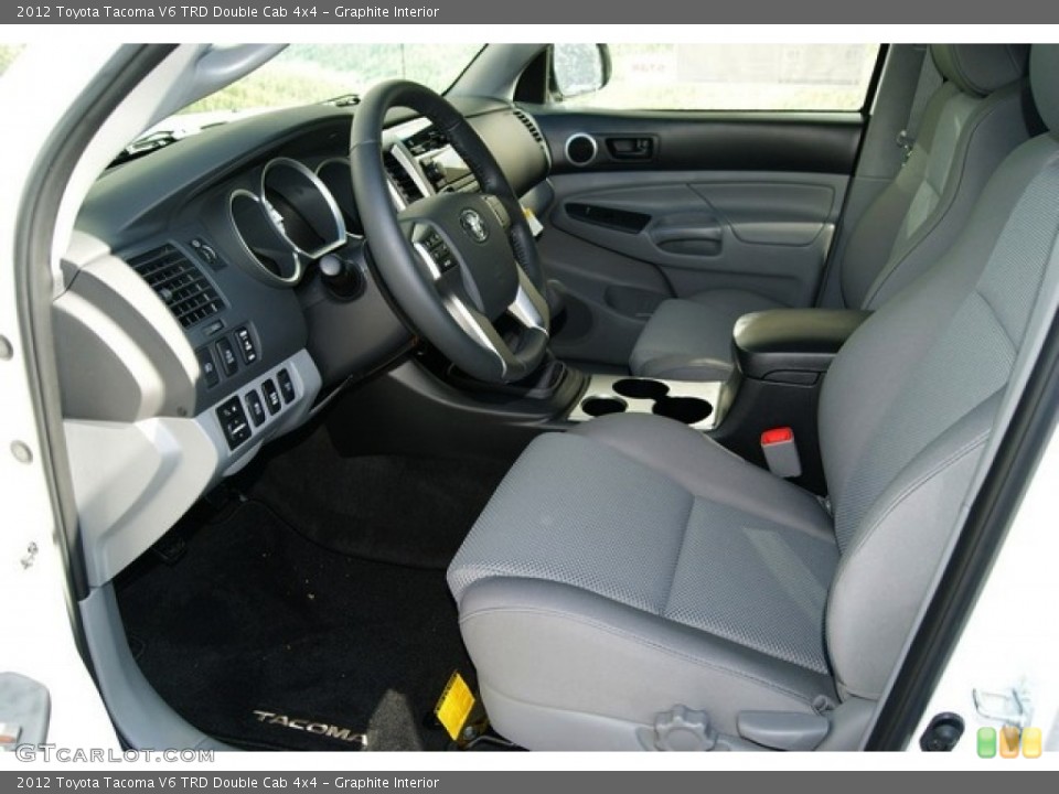 Graphite Interior Photo for the 2012 Toyota Tacoma V6 TRD Double Cab 4x4 #55782974