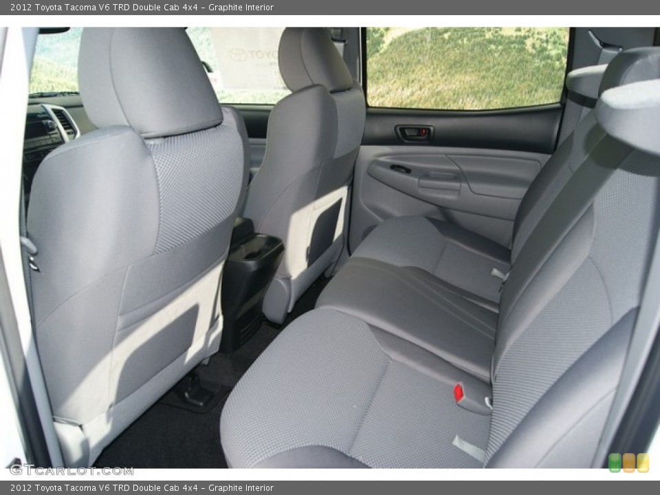 Graphite Interior Photo for the 2012 Toyota Tacoma V6 TRD Double Cab 4x4 #55783025