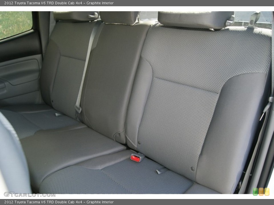Graphite Interior Photo for the 2012 Toyota Tacoma V6 TRD Double Cab 4x4 #55783034