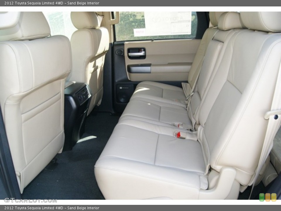 Sand Beige Interior Photo for the 2012 Toyota Sequoia Limited 4WD #55783767
