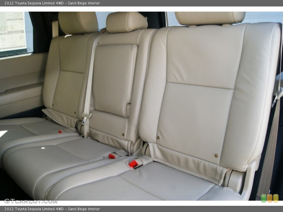 Sand Beige Interior Photo for the 2012 Toyota Sequoia Limited 4WD #55783778