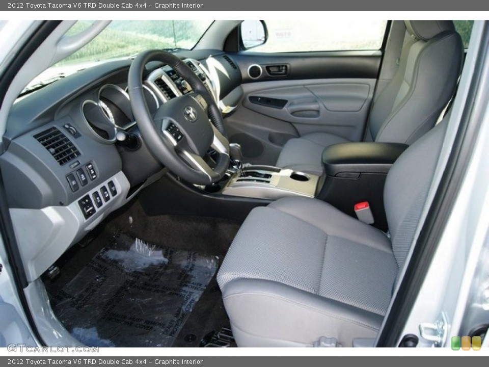 Graphite Interior Photo for the 2012 Toyota Tacoma V6 TRD Double Cab 4x4 #55784072