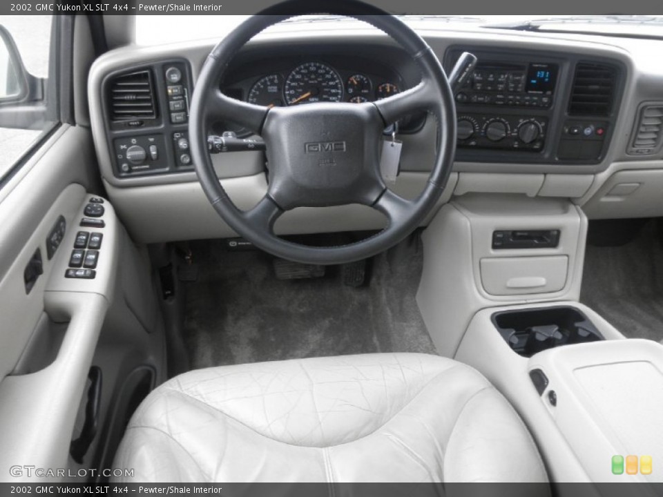 Pewter/Shale Interior Dashboard for the 2002 GMC Yukon XL SLT 4x4 #55785872