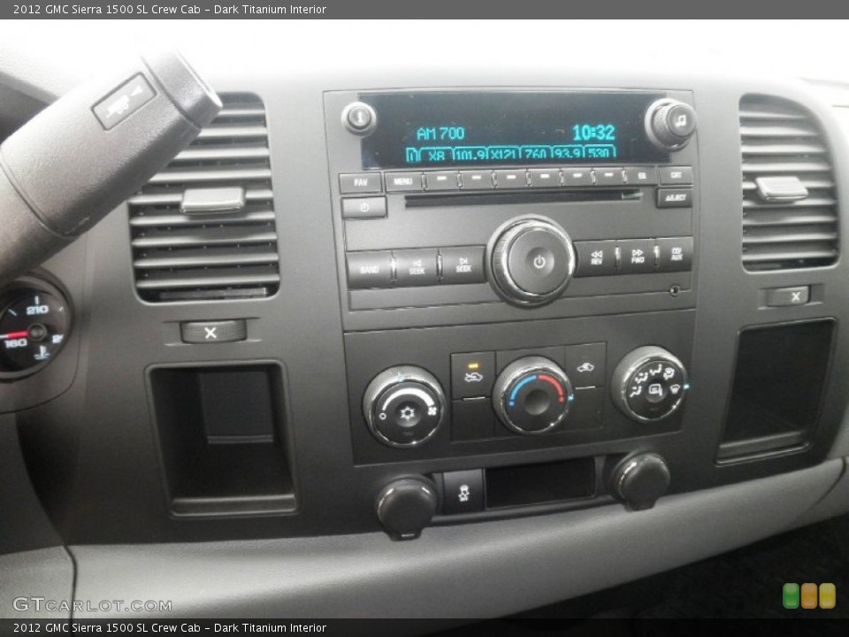 Dark Titanium Interior Audio System for the 2012 GMC Sierra 1500 SL Crew Cab #55786679