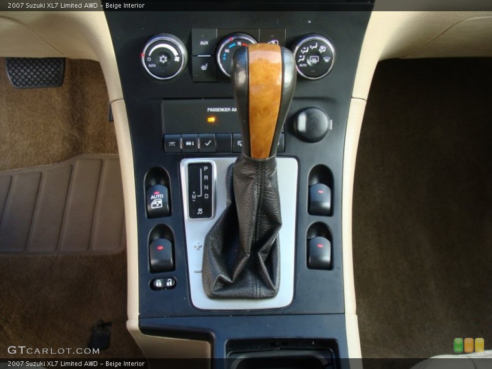 Beige Interior Transmission for the 2007 Suzuki XL7 Limited AWD #55787327