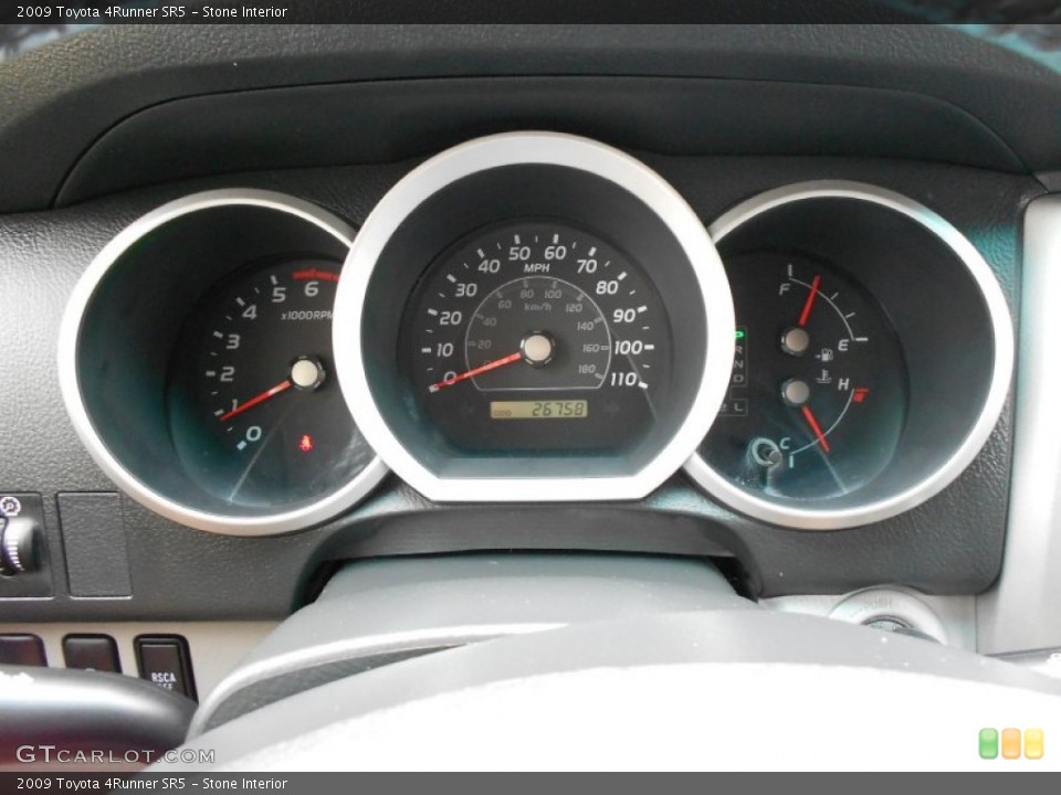 Stone Interior Gauges for the 2009 Toyota 4Runner SR5 #55787969