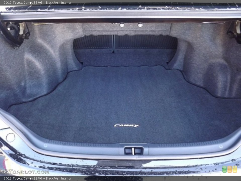 Black/Ash Interior Trunk for the 2012 Toyota Camry SE V6 #55788062