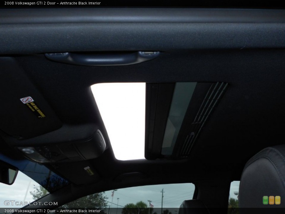 Anthracite Black Interior Sunroof for the 2008 Volkswagen GTI 2 Door #55788251