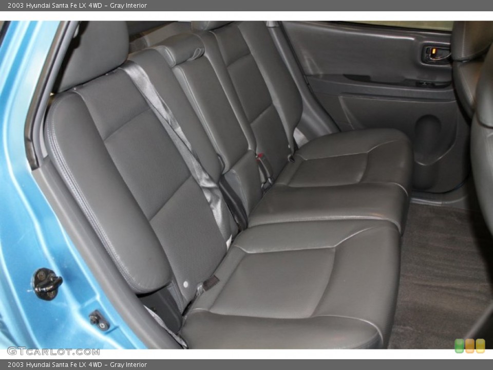 Gray Interior Photo for the 2003 Hyundai Santa Fe LX 4WD #55788404