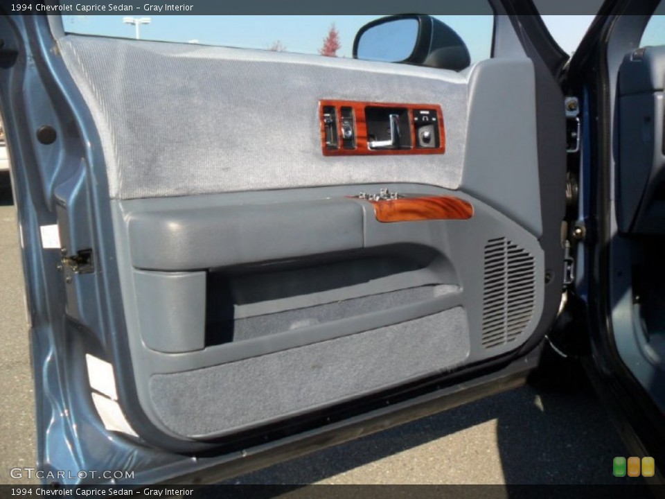Gray Interior Door Panel for the 1994 Chevrolet Caprice Sedan #55789379