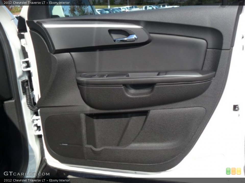 Ebony Interior Door Panel for the 2012 Chevrolet Traverse LT #55791806