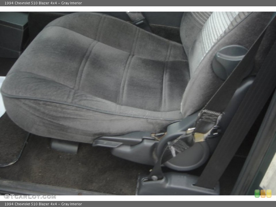 Gray Interior Photo for the 1994 Chevrolet S10 Blazer 4x4 #55794278