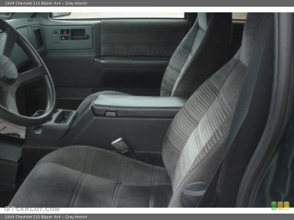 Gray Interior Photo for the 1994 Chevrolet S10 Blazer 4x4 #55794287