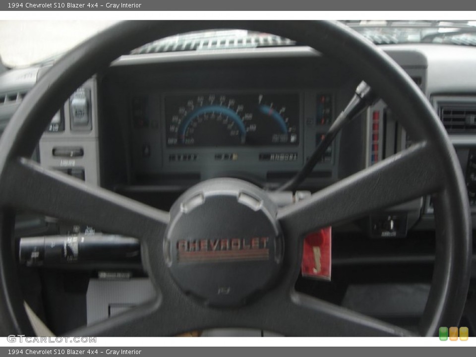 Gray Interior Steering Wheel for the 1994 Chevrolet S10 Blazer 4x4 #55794305