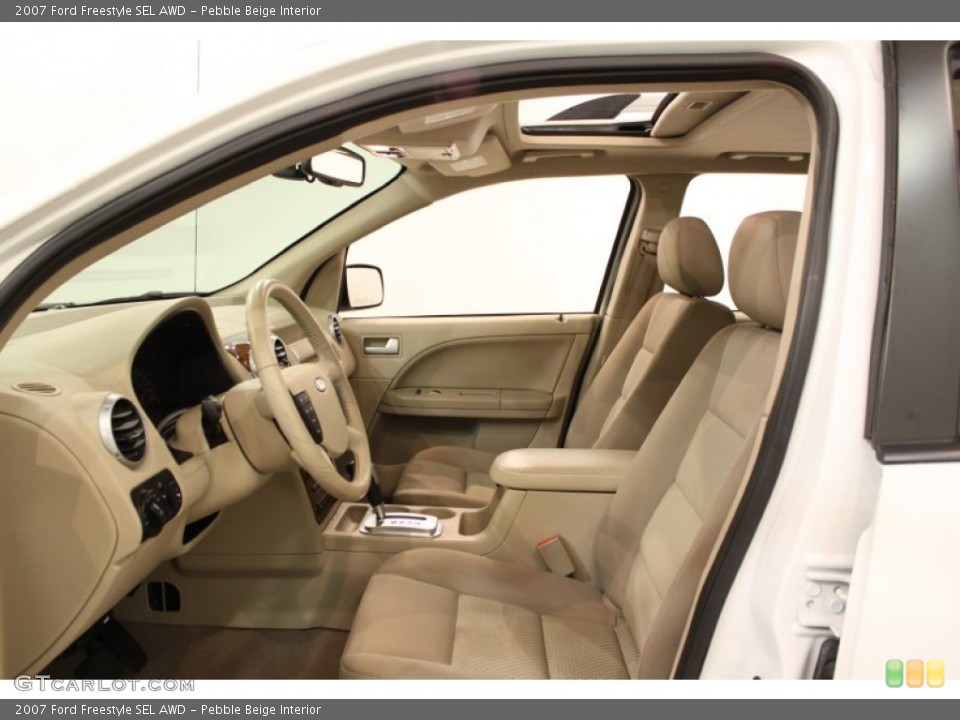Pebble Beige Interior Photo for the 2007 Ford Freestyle SEL AWD #55794587