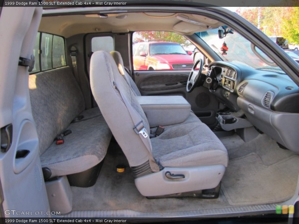 Mist Gray Interior Photo for the 1999 Dodge Ram 1500 SLT Extended Cab 4x4 #55795853