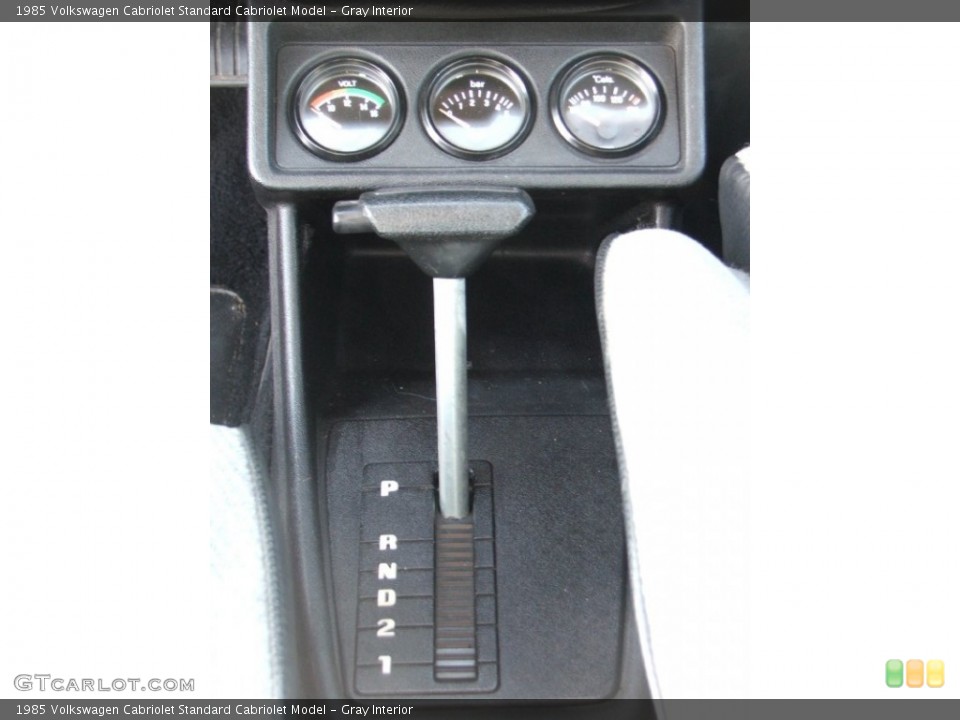 Gray Interior Transmission for the 1985 Volkswagen Cabriolet  #55796117