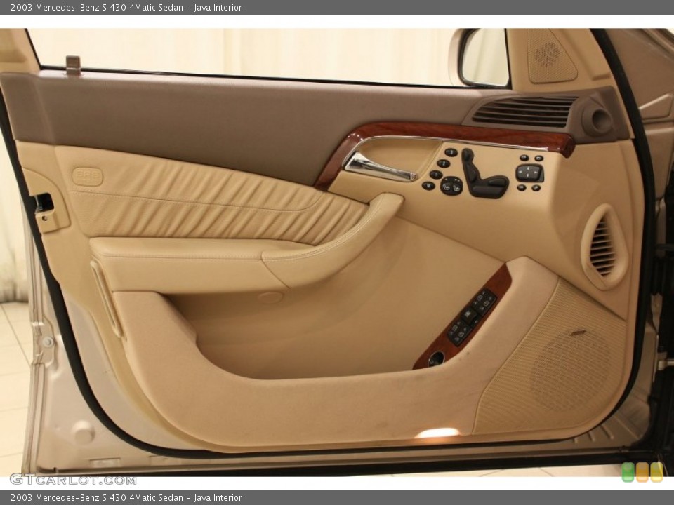 Java Interior Door Panel for the 2003 Mercedes-Benz S 430 4Matic Sedan #55796894