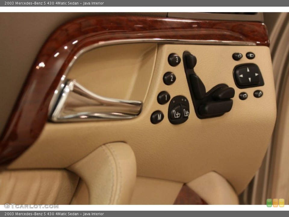 Java Interior Controls for the 2003 Mercedes-Benz S 430 4Matic Sedan #55796903