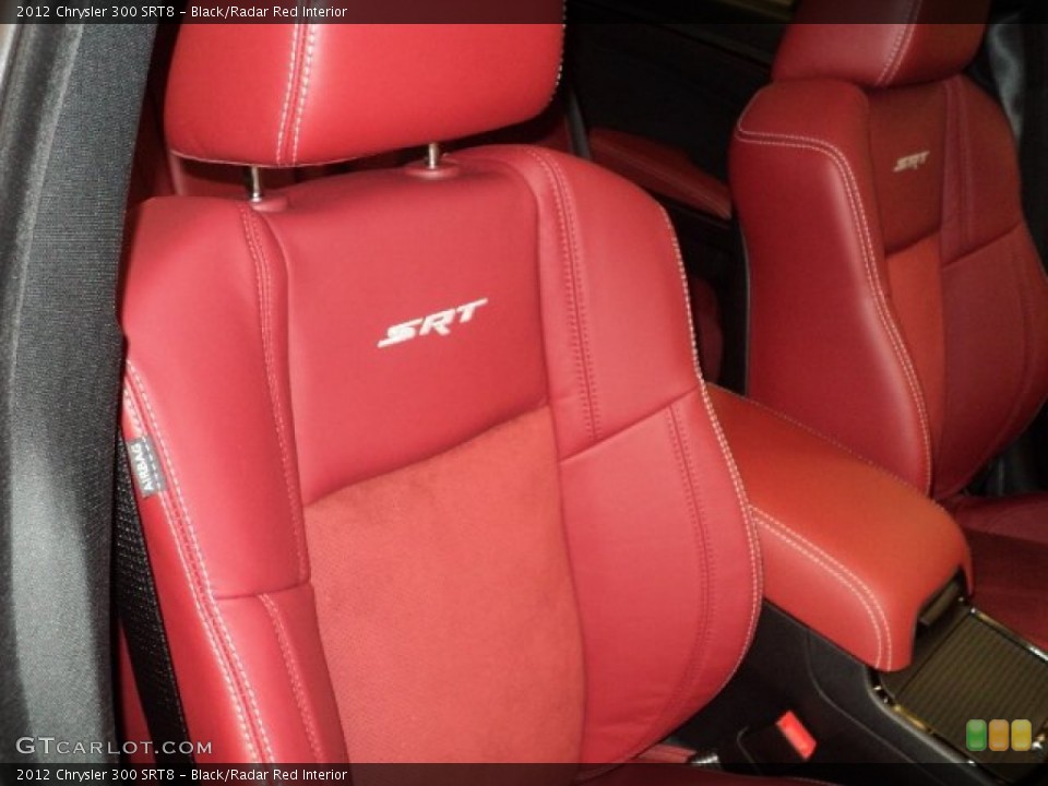 Black/Radar Red Interior Photo for the 2012 Chrysler 300 SRT8 #55797867