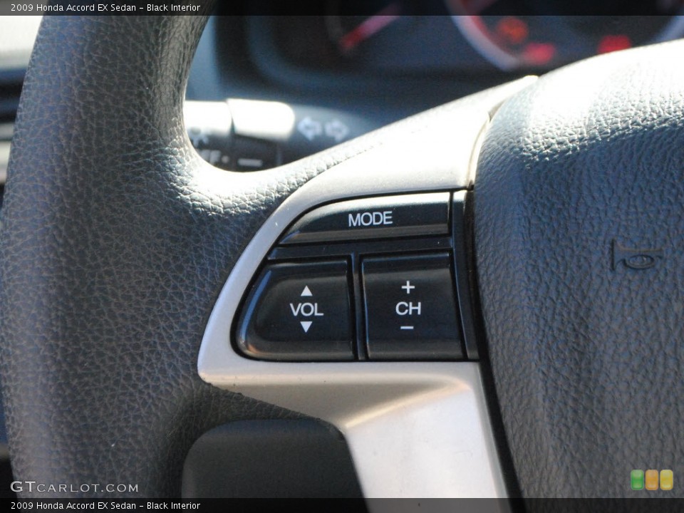 Black Interior Controls for the 2009 Honda Accord EX Sedan #55798256