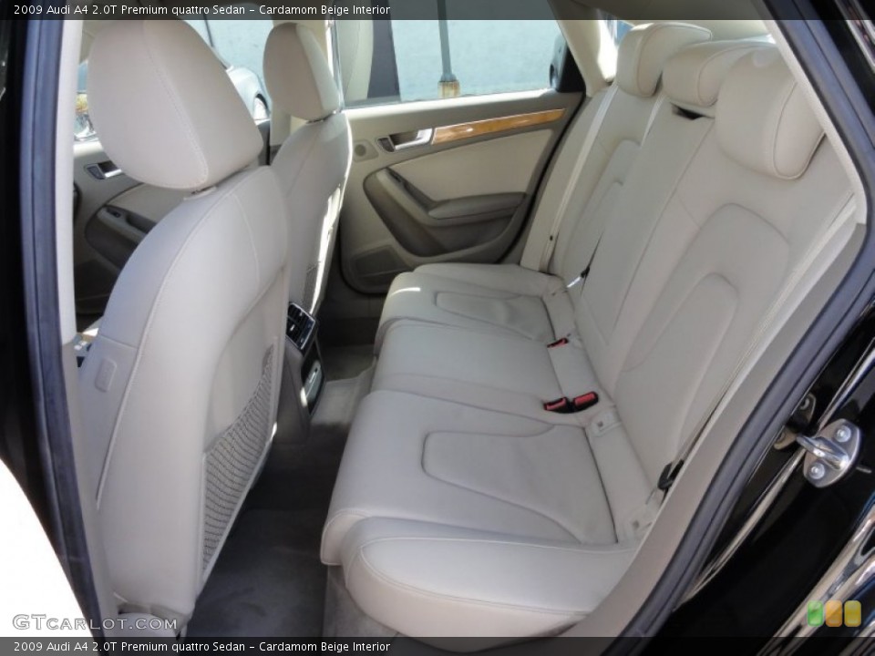 Cardamom Beige Interior Photo for the 2009 Audi A4 2.0T Premium quattro Sedan #55804154
