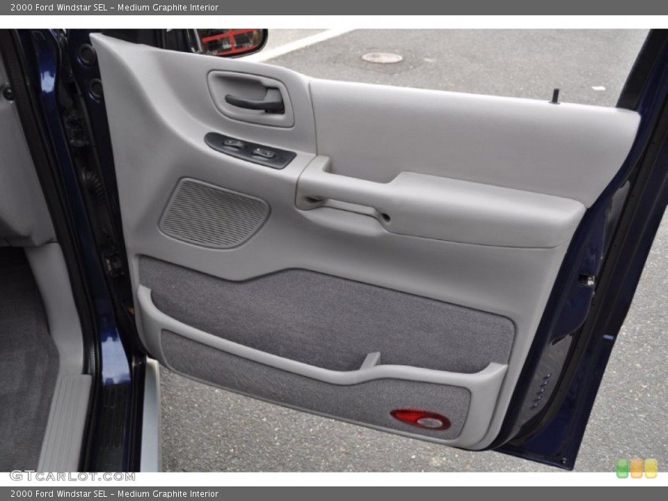 Medium Graphite Interior Door Panel for the 2000 Ford Windstar SEL #55804435
