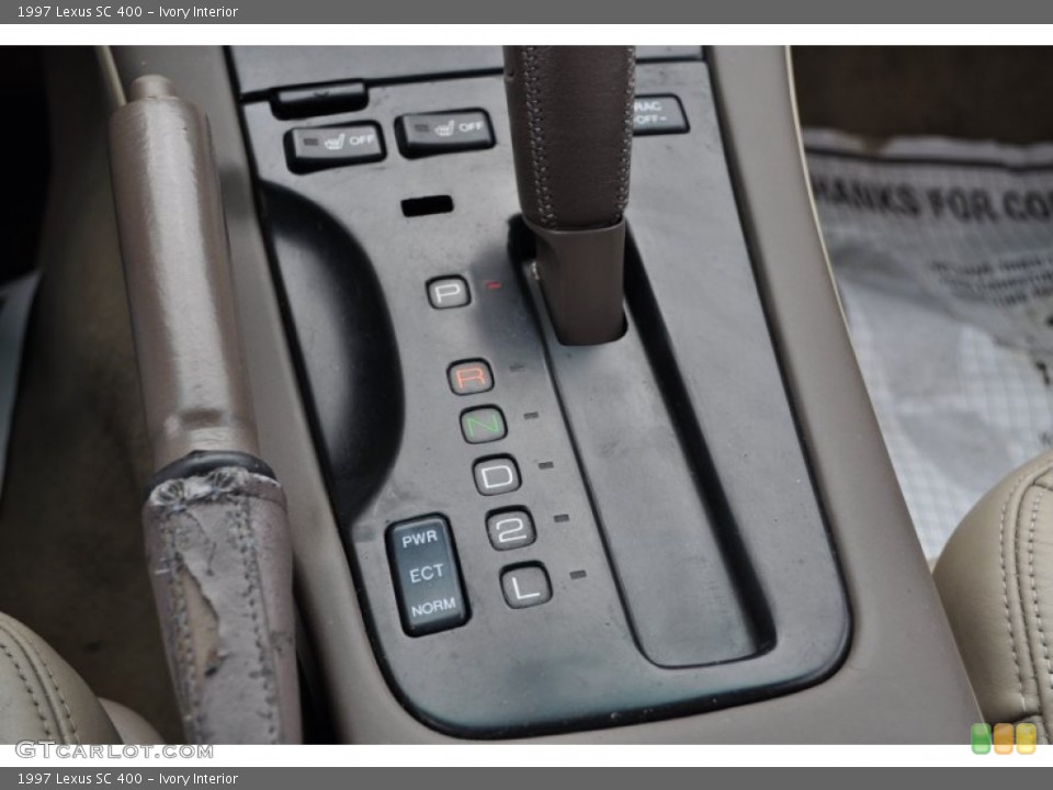 Ivory Interior Transmission for the 1997 Lexus SC 400 #55806458