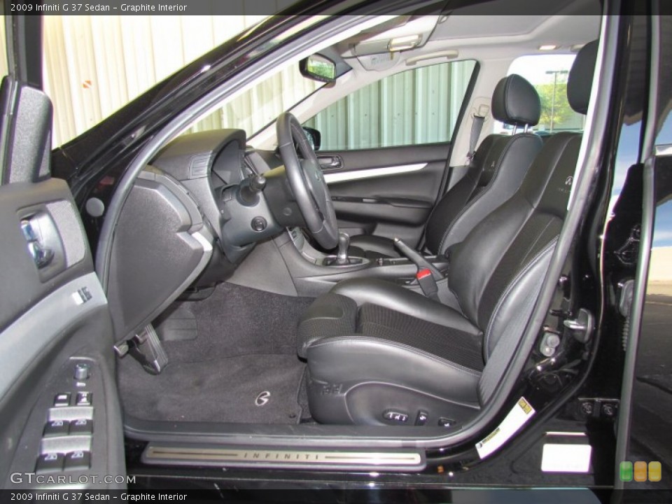 Graphite Interior Photo for the 2009 Infiniti G 37 Sedan #55808297
