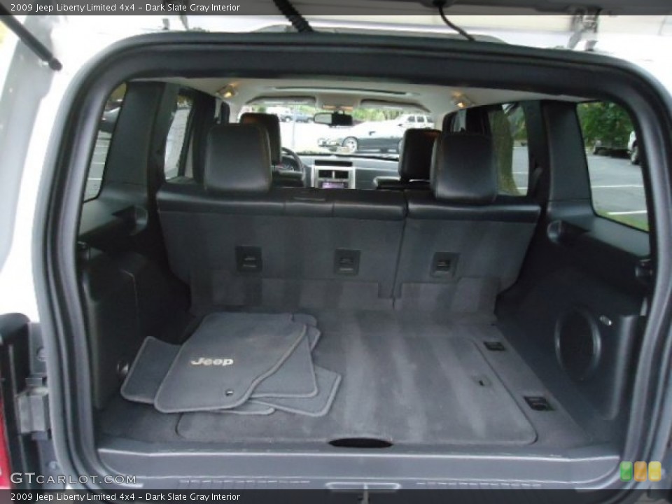 Dark Slate Gray Interior Trunk for the 2009 Jeep Liberty Limited 4x4 #55808405