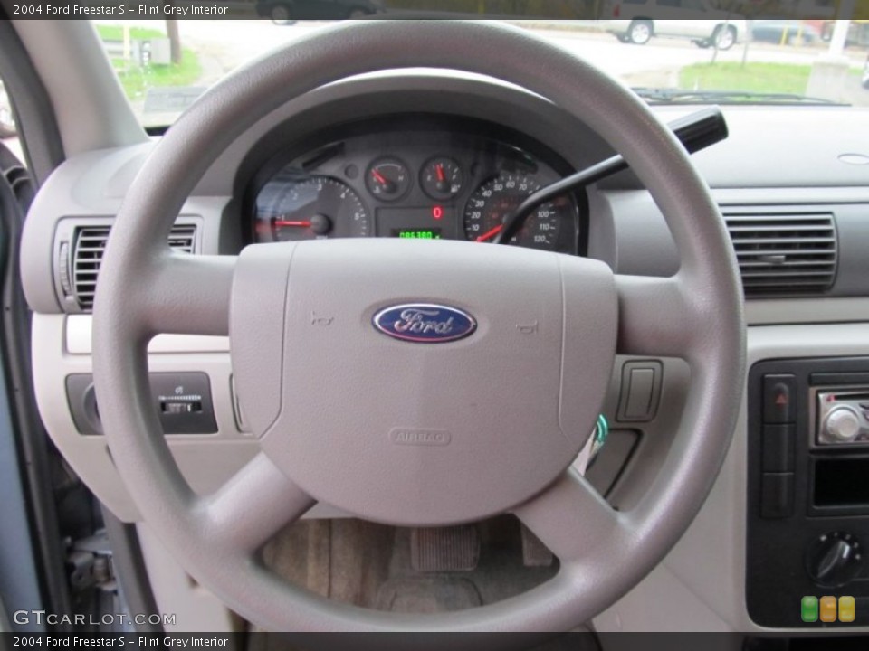 Flint Grey Interior Steering Wheel for the 2004 Ford Freestar S #55809242