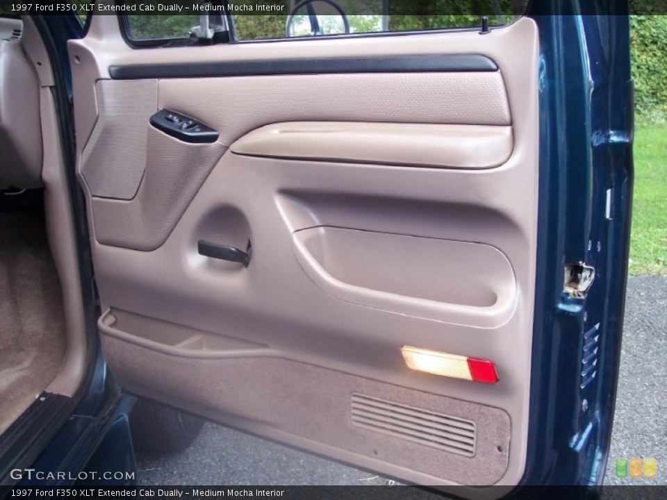 Medium Mocha Interior Door Panel for the 1997 Ford F350 XLT Extended Cab Dually #55811039
