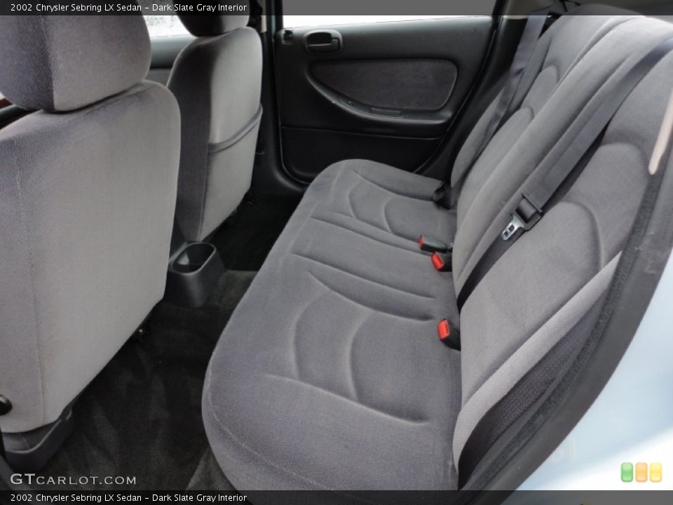 Dark Slate Gray Interior Photo for the 2002 Chrysler Sebring LX Sedan #55811263