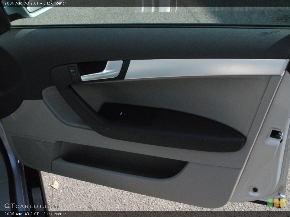 Black Interior Door Panel for the 2006 Audi A3 2.0T #55812941