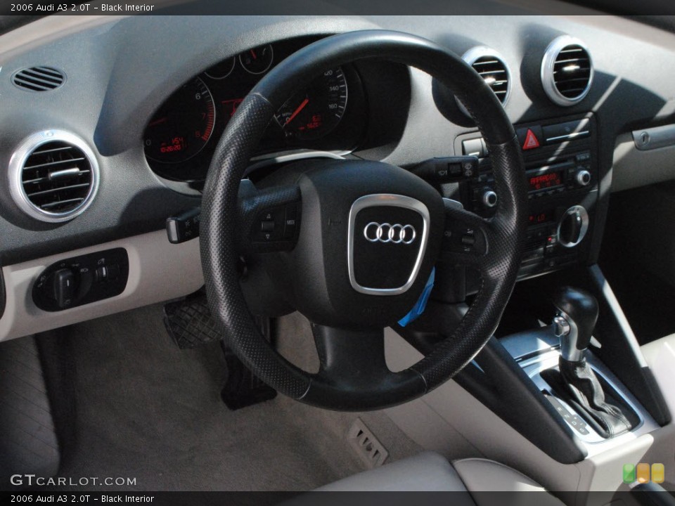 Black Interior Dashboard for the 2006 Audi A3 2.0T #55813076