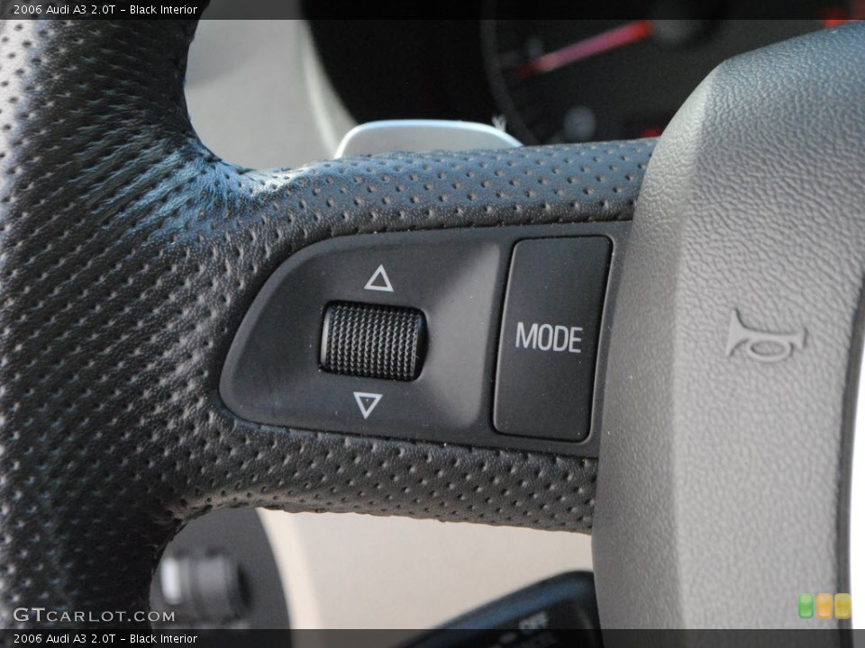 Black Interior Controls for the 2006 Audi A3 2.0T #55813130