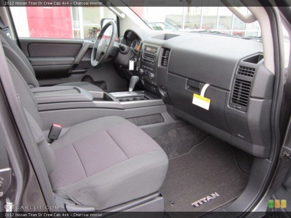 Charcoal Interior Photo for the 2012 Nissan Titan SV Crew Cab 4x4 #55813283