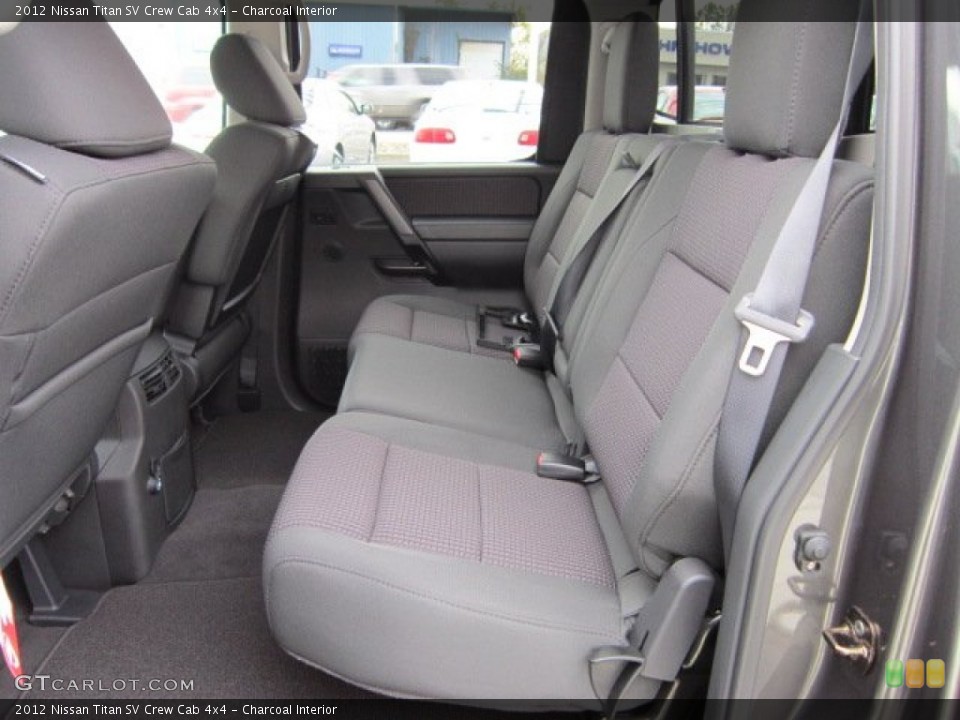 Charcoal Interior Photo for the 2012 Nissan Titan SV Crew Cab 4x4 #55813316