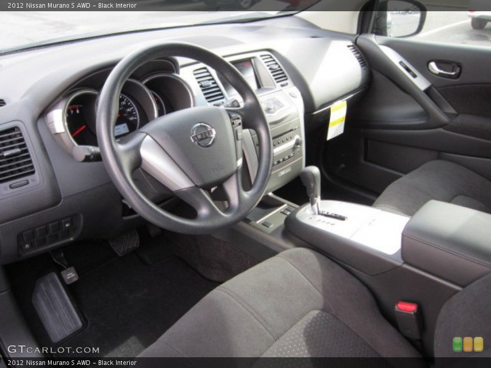 Black Interior Photo for the 2012 Nissan Murano S AWD #55815902