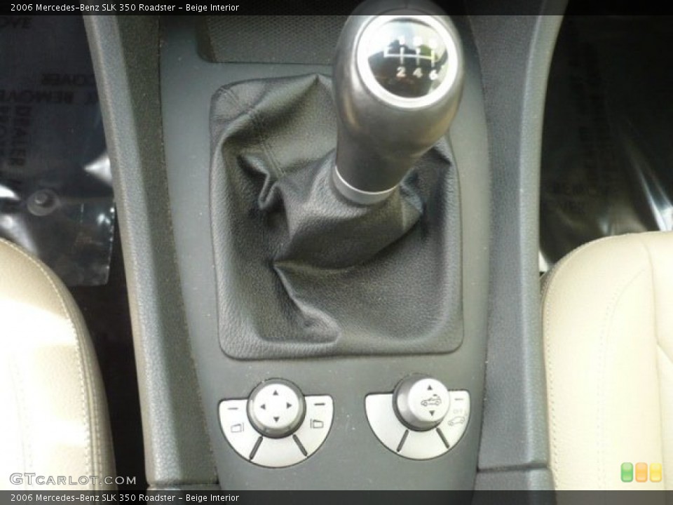 Beige Interior Transmission for the 2006 Mercedes-Benz SLK 350 Roadster #55816313