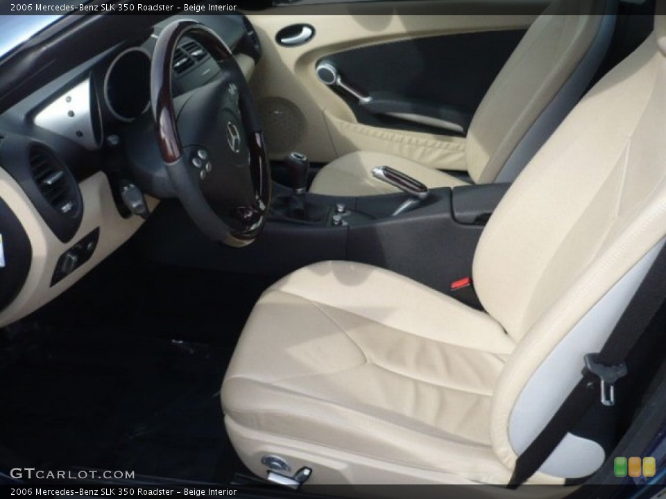 Beige Interior Photo for the 2006 Mercedes-Benz SLK 350 Roadster #55816355