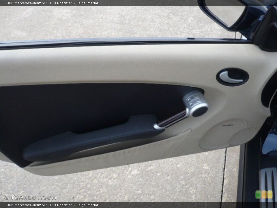 Beige Interior Door Panel for the 2006 Mercedes-Benz SLK 350 Roadster #55816427