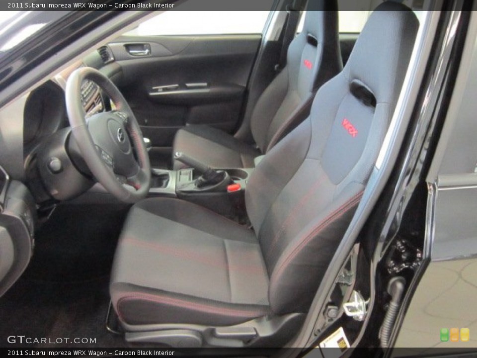Carbon Black Interior Photo for the 2011 Subaru Impreza WRX Wagon #55816448