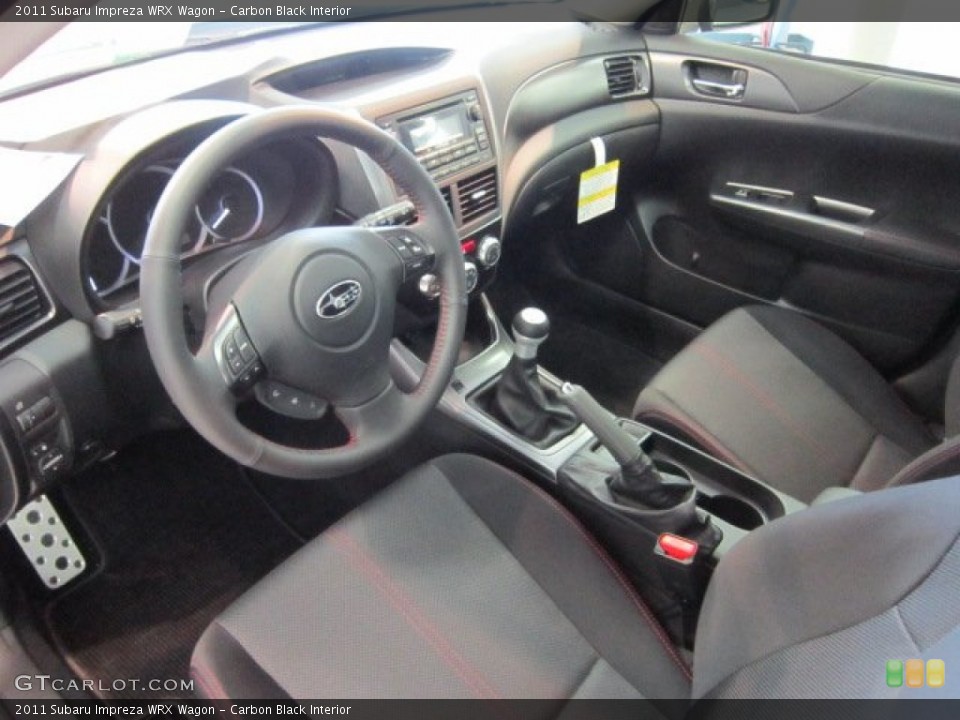 Carbon Black Interior Photo for the 2011 Subaru Impreza WRX Wagon #55816457