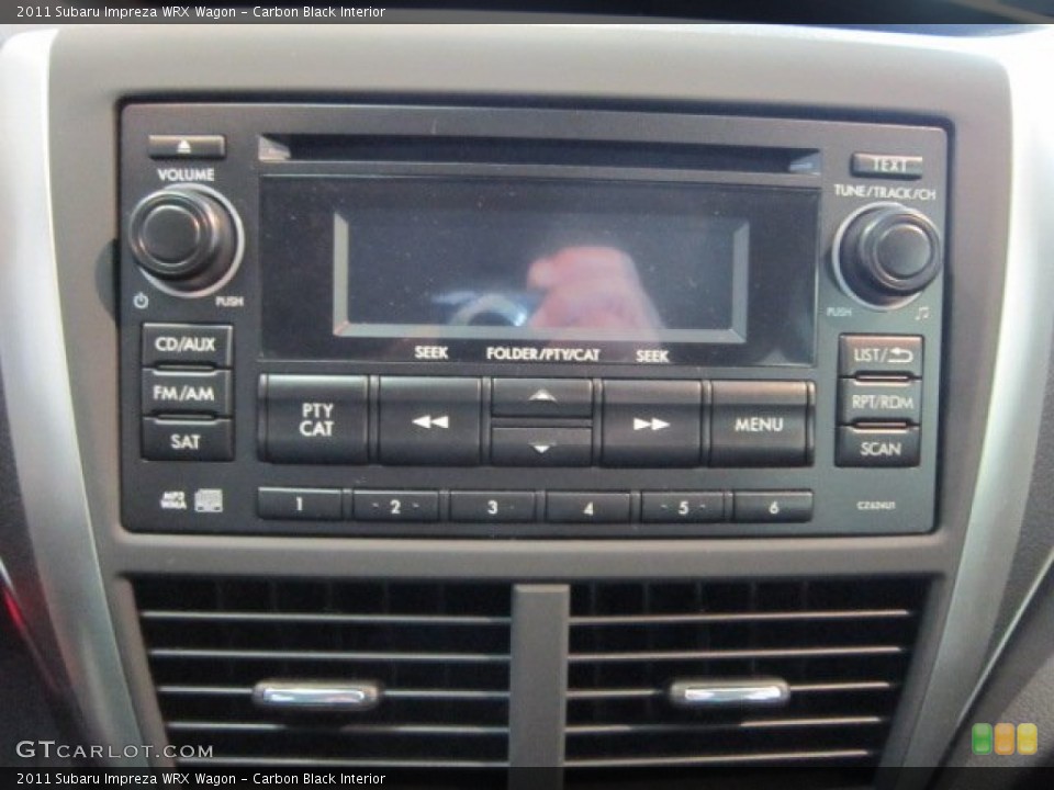 Carbon Black Interior Audio System for the 2011 Subaru Impreza WRX Wagon #55816484